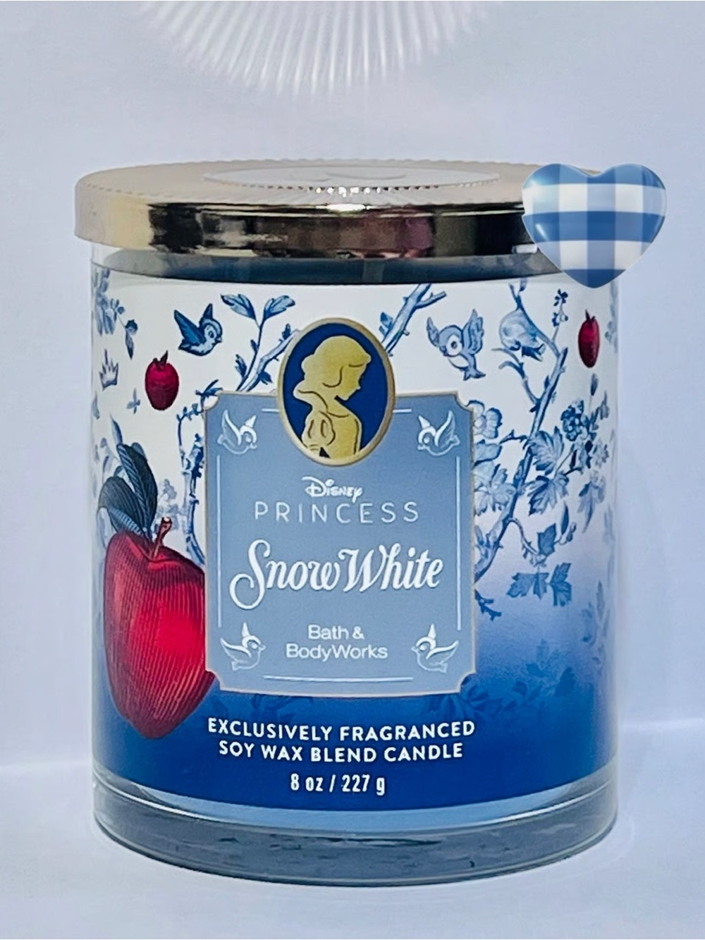 BATH & BODY WORKS • 8 oz • Disney Princess Snow White • single wick candle NEW
